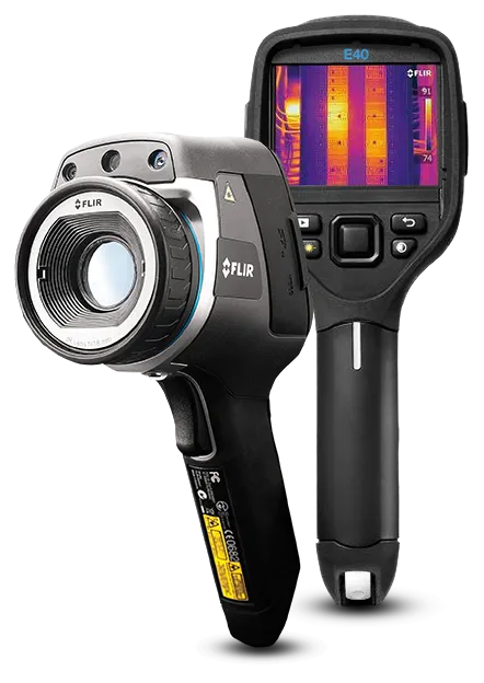 Vérification caméra thermique FLIR E40 — laboratoire CNPP ITC