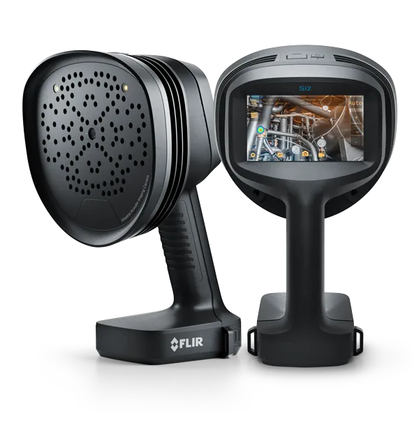 Caméra acoustique FLIR SI2-LD utilisée par ITC pour la détection des fuites d'air comprimé par ultrasons
