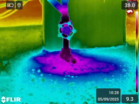Détection de fuite de gaz par caméra OGI — cliquez pour lancer la vidéo
