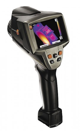 Vérification caméra thermique Testo 882 — laboratoire CNPP ITC